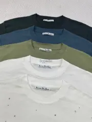 【預售】【雙11新品】Acne Studios 25FW 1996 水洗做舊經典logo 圓領純棉短袖T恤 五色：圖片 8