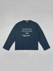 【預售】【雙11新品】Acne Studios 25FW 1996 水洗做舊經典logo 圓領純棉短袖T恤 五色：圖片 11