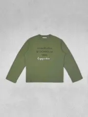 【預售】【雙11新品】Acne Studios 25FW 1996 水洗做舊經典logo 圓領純棉短袖T恤 五色：圖片 12