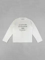 【預售】【雙11新品】Acne Studios 25FW 1996 水洗做舊經典logo 圓領純棉短袖T恤 五色：圖片 13