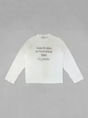 【預售】【雙11新品】Acne Studios 25FW 1996 水洗做舊經典logo 圓領純棉短袖T恤 五色：圖片 14