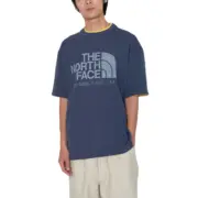 【預售】TNF 24SS Purple Label Logo Tee 北臉日製紫標 雙層領撞色 印花短袖T恤：圖片 5