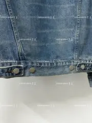Maison Margiela 22FW 馬吉拉 水洗做舊無領牛仔外套夾克 單寧外套 mm6：圖片 17