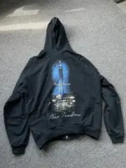 【現貨】巴黎 BLC x VOGUE 聯名 24FW 正面LOGO印花 背面燈塔 連帽外套夾克：圖片 7