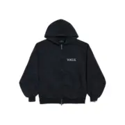 【現貨】巴黎 BLC x VOGUE 聯名 24FW 正面LOGO印花 背面燈塔 連帽外套夾克：圖片 3