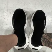 【預售】巴黎 BLC 23SS 3XL SOCK 襪套鞋 休閒鞋 運動鞋 黑白 XXXL：圖片 3