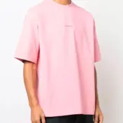 【現貨】Acne Studios 22FW 經典小logo 微標印花字母 簡約 圓領純棉短袖T恤：圖片 7