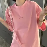 【現貨】Acne Studios 22FW 經典小logo 微標印花字母 簡約 圓領純棉短袖T恤：圖片 9