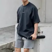 【現貨】Acne Studios 22FW 經典小logo 微標印花字母 簡約 圓領純棉短袖T恤：圖片 10