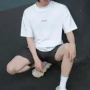 【現貨】Acne Studios 22FW 經典小logo 微標印花字母 簡約 圓領純棉短袖T恤：圖片 11