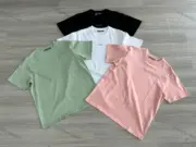 【現貨】Acne Studios 22FW 經典小logo 微標印花字母 簡約 圓領純棉短袖T恤：圖片 12