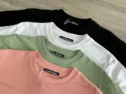 【現貨】Acne Studios 22FW 經典小logo 微標印花字母 簡約 圓領純棉短袖T恤：圖片 13