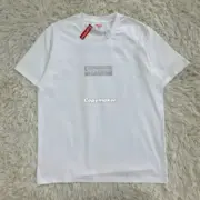 【現貨】Sup 22SS 芝加哥開業限定 box logo boxlogo bogo  圓領短袖T恤 金屬色/銀標：圖片 3