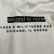 【現貨】Sup 22SS 芝加哥開業限定 box logo boxlogo bogo  圓領短袖T恤 金屬色/銀標：圖片 7