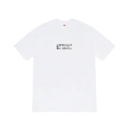 【現貨】Sup 22SS 芝加哥開業限定 box logo boxlogo bogo  圓領短袖T恤 金屬色/銀標