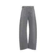 【現貨】【過驗】【2026新年福利】LEMAIRE 25SS 水洗灰 彎刀牛仔褲工裝褲休閒褲 可調節腰帶