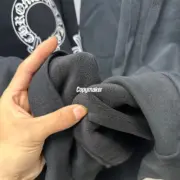 【預售】Chrome Hearts 經典款 馬蹄梵文字母 連帽衛衣帽衫帽T 克羅心：圖片 6