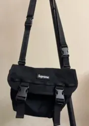 【預售】Sup 25SS Mini Messenger Bag Cordura  相機包斜背包肩背包腰包郵差包小包 黑色：圖片 6