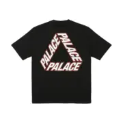 Palace 24SS P-3 OUTLINE Tee 後背字母三角logo 短袖T恤：圖片 2