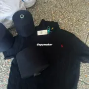 【現貨】Ra1ph Lauren Polo 小馬刺繡 麻花針織老錢風 polo衫短袖T恤 藏青/白色：圖片 12