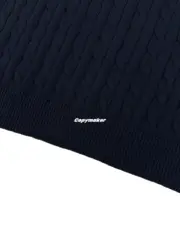 【現貨】Ra1ph Lauren Polo 小馬刺繡 麻花針織老錢風 polo衫短袖T恤 藏青/白色：圖片 20