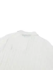 【現貨】Ra1ph Lauren Polo 小馬刺繡 麻花針織老錢風 polo衫短袖T恤 藏青/白色：圖片 25