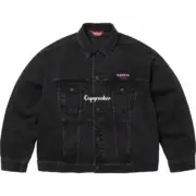 【預售】【雙11新品】Sup SS25 Denim Trucker Jacket 刺繡小logo 丹寧牛仔外套夾克：圖片 4