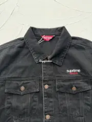 【預售】【雙11新品】Sup SS25 Denim Trucker Jacket 刺繡小logo 丹寧牛仔外套夾克：圖片 6