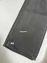 【現貨】【過驗】THE ROW 25SS Ross 素色直筒牛仔褲工裝褲休閒褲 古舊黑：圖片 13