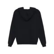 【現貨】CELIN 24FW 經典字母小LOGO印花 簡約素色 連帽外套夾克 黑色：圖片 3