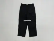 【現貨】M1U M1U 25SS Cargo 刺繡logo 多口袋工裝褲直筒褲 科技面料 黑色：圖片 5