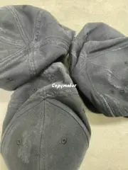 【現貨】巴黎 BLC 25SS Unity Sports 雙環logo雙帽檐棒球帽鴨舌帽老帽帽子 水洗做舊：圖片 11