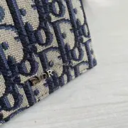 【預售】D1OR 經典款 老花 頭層牛皮 八卡皮夾錢包短夾 二色：圖片 7