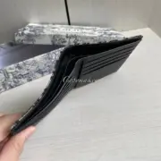 【預售】D1OR 經典款 老花 頭層牛皮 八卡皮夾錢包短夾 二色：圖片 13