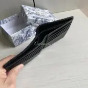 【預售】D1OR 經典款 老花 頭層牛皮 八卡皮夾錢包短夾 二色：圖片 21