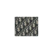 【預售】D1OR 經典款 老花 頭層牛皮 八卡皮夾錢包短夾 二色：圖片 3