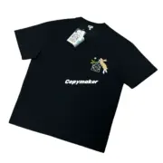 【現貨】【全套包裝】LOWE x Suna Fujita 25SS 聯名 兔子月兔刺繡logo 短袖T恤 黑色：圖片 7