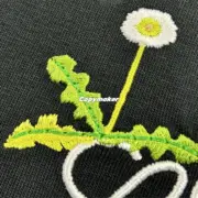 【現貨】【全套包裝】LOWE x Suna Fujita 25SS 聯名 兔子月兔刺繡logo 短袖T恤 黑色：圖片 11