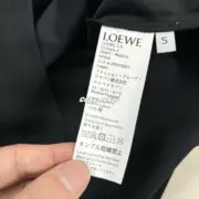 【現貨】【全套包裝】LOWE x Suna Fujita 25SS 聯名 兔子月兔刺繡logo 短袖T恤 黑色：圖片 12