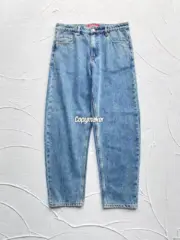 【預售】Sup FW24 WEEK1 Baggy Jean 直筒單寧牛仔褲寬版工裝褲 三色：圖片 5