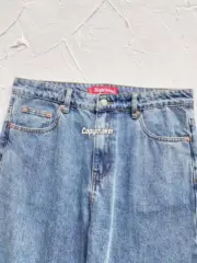 【預售】Sup FW24 WEEK1 Baggy Jean 直筒單寧牛仔褲寬版工裝褲 三色：圖片 6