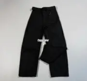 【現貨】【過驗】LEMAIRE 25SS 黑色 彎刀牛仔褲工裝褲休閒褲 可調節腰帶：圖片 7