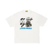 【預售】Human Made x Star Wars 26SS 星球大戰聯名 竹節棉 圓筒短袖T恤 黑/白：圖片 4