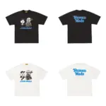 【預售】Human Made x Star Wars 26SS 星球大戰聯名 竹節棉 圓筒短袖T恤 黑/白