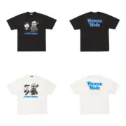 【預售】Human Made x Star Wars 26SS 星球大戰聯名 竹節棉 圓筒短袖T恤 黑/白