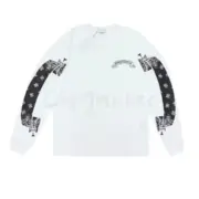 Askyurself V11 Paisley Banned Long Sleeve 變形蟲圖騰腰果花 重磅長袖T恤長T：圖片 7