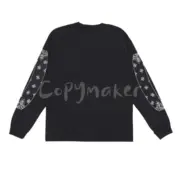 Askyurself V11 Paisley Banned Long Sleeve 變形蟲圖騰腰果花 重磅長袖T恤長T：圖片 15