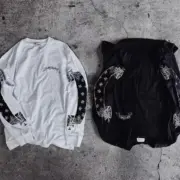 Askyurself V11 Paisley Banned Long Sleeve 變形蟲圖騰腰果花 重磅長袖T恤長T：圖片 5