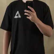 Palace 24SS Tri-OG Tee 後背三角徽章logo 短袖T恤：圖片 4