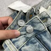 巴黎 BLC 24SS 美國進口Cone康龍面料 Grade-Robe Flared 微喇牛仔褲直筒褲長褲：圖片 6